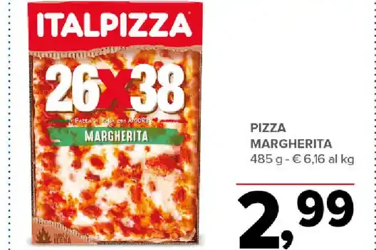 Pizza margherita