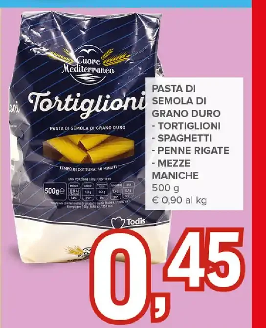 Pasta di semola di grano duro