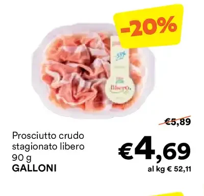Prosciutto crudo stagionato