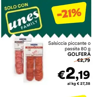 Salsiccia piccante o passita