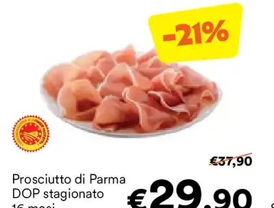 Prosciutto di Parma DOP stagionato