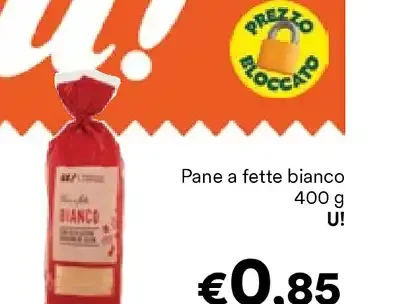 Pane a fette bianco