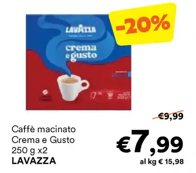 Caffè macinato Crema e Gusto