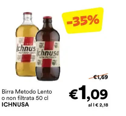 Birra Metodo Lento Ichnusa