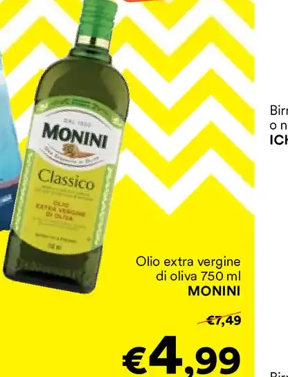 Olio extravergine di oliva Monini Classico