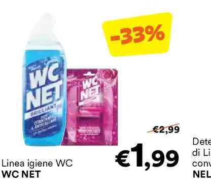 Linea igiene WC Net