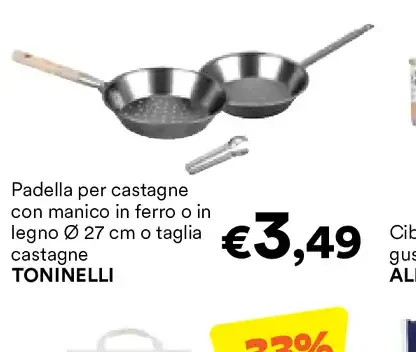 Padella per castagne T oninelli