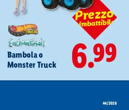 Bambola o Monster Truck