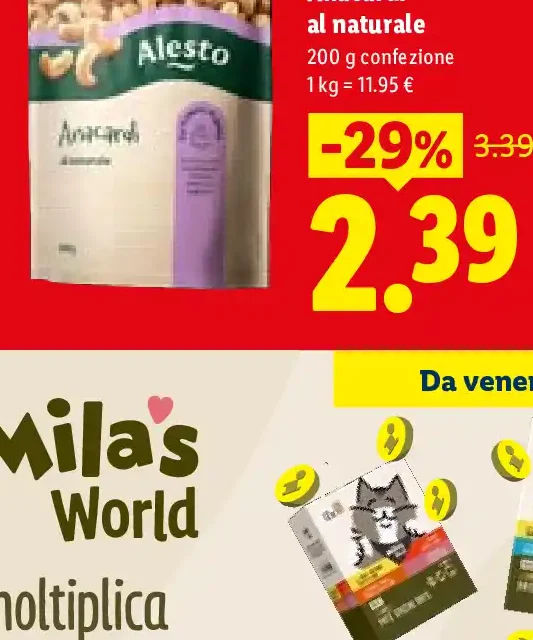 Anacardi al naturale