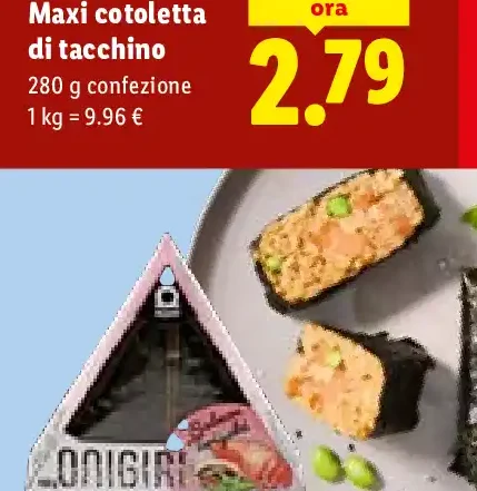 Maxi cotoletta di tacchino