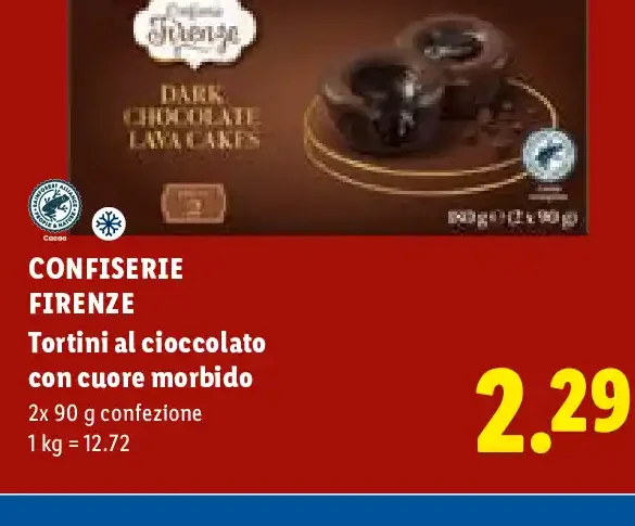 Tortini al cioccolato con cuore morbido