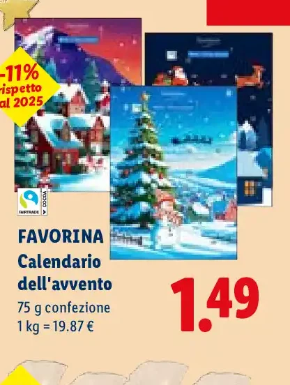 Calendario dell'avvento