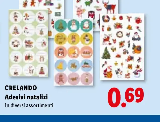 Adesivi natalizi
