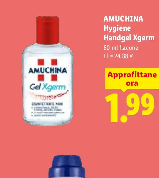 Gel igienizzante mani