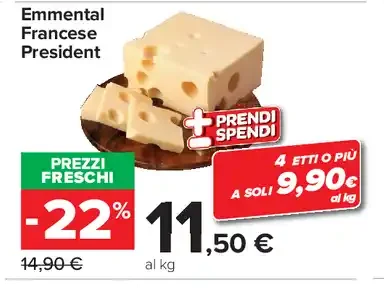 Emmental Francese Président