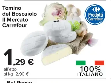 Tomino del Boscaiolo Il Mercato Carrefour