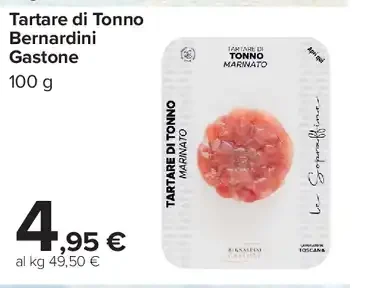 Tartare di Tonno Bernardini Gastone
