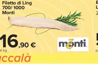 Filetto di Ling 700/1000 Monti