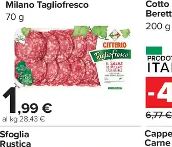 Salame Ungherese Milano Tagliofresco