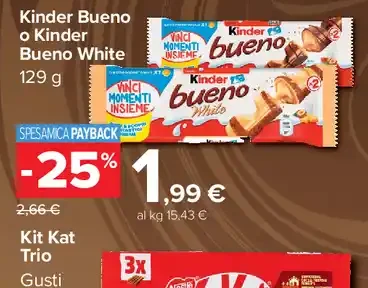 Kinder Bueno White