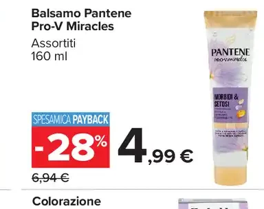 Balsamo Pantene Pro-V Miracles