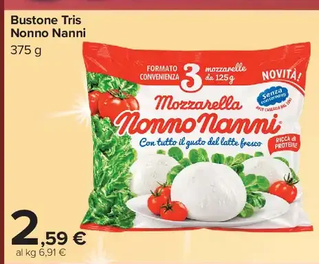 Bustone Tris Nonno Nanni