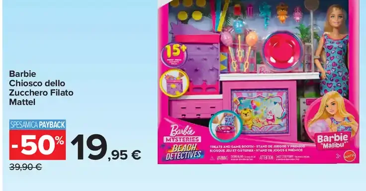 Barbie Chiosco dello Zucchero Filato