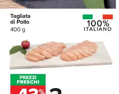 Tagliata di pollo