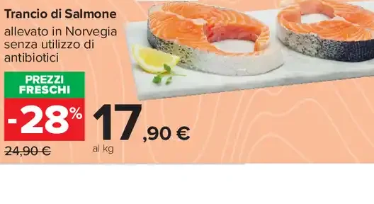 Trancio di salmone