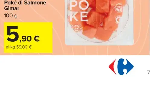 Poké di salmone Gimar