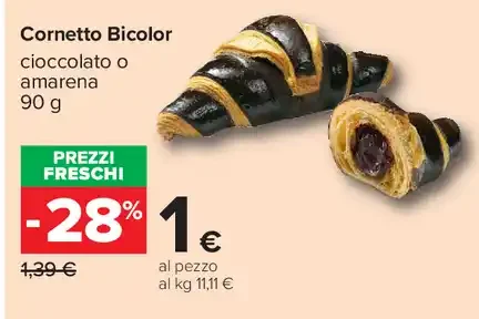Cornetto bicolor