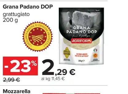 Grana Padano DOP grattugiato