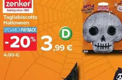Tagliabiscotto Halloween