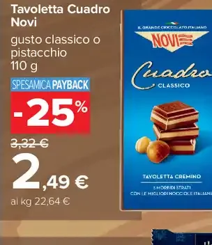 Tavoletta Quadro Novi