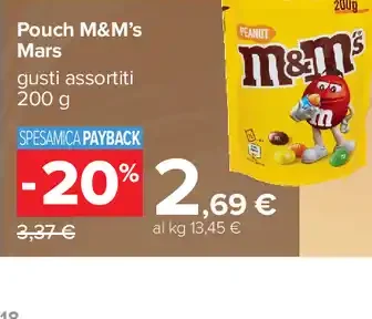 Pouch M&M's Mars