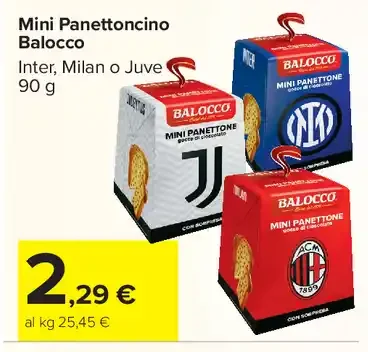 Mini Panettoncino Balocco