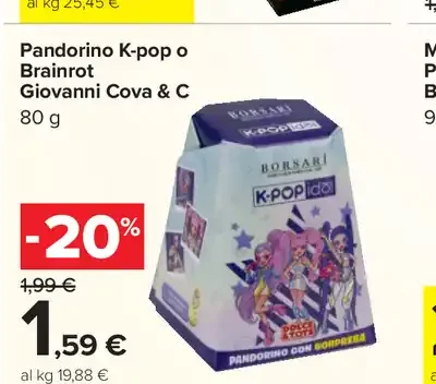 Pandorino K-pop o Brainrot Giovanni Cova & C