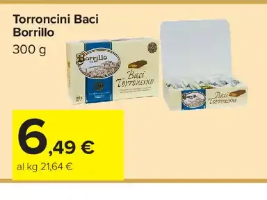 Torroncini Baci Borrillo