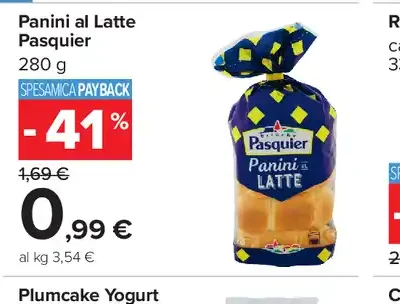 Panini al Latte Pasquier