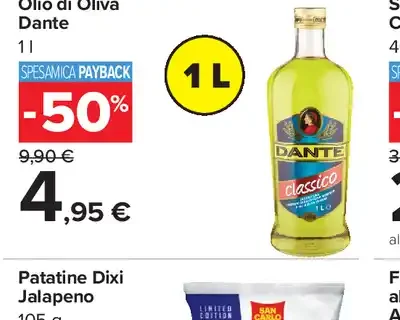 Olio di oliva Dante