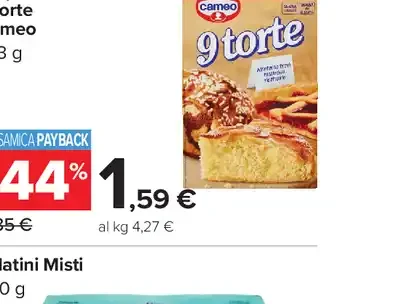 Preparato 9 torte Cameo