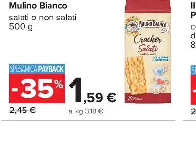 Crackers Mulino Bianco