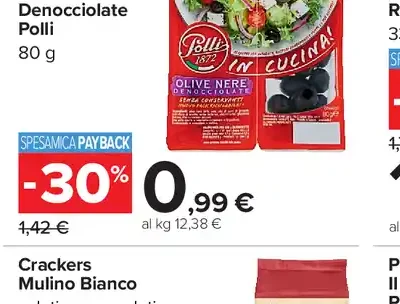 Olive nere denocciolate Polli