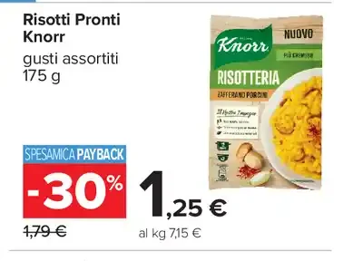 Risotti pronti Knorr