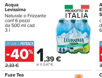 Acqua Levissima