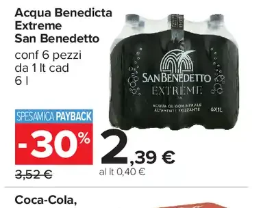 Acqua Benedicta Extreme San Benedetto