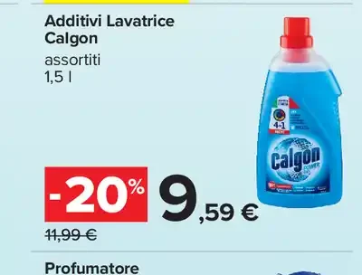 Additivi Lavatrice Calgon