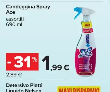 Candeggina spray Ace