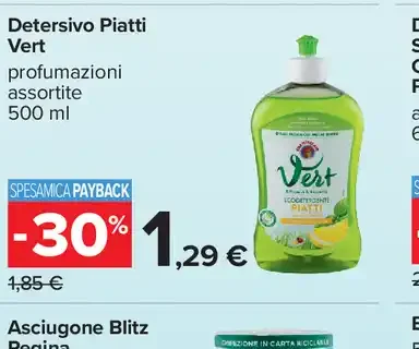 Detersivo piatti Vert