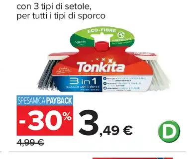 Scopa 3 in 1 Tonkita